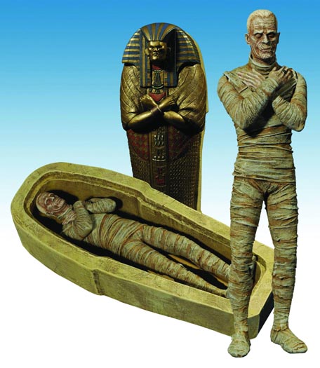 Universal monsters retro mummy figure